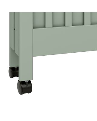 Maki Portable Folding Crib with Toddler Bed Conversion Kit