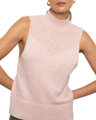 Sanctuary - Rib Detail Mock Neck Tank