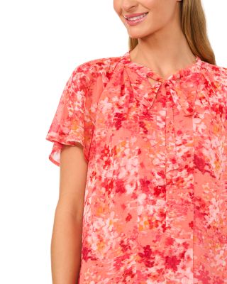 Raglan Flutter Sleeve Top