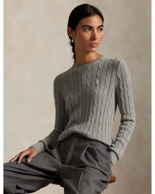 Cotton Cable Knit Sweater