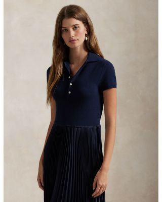 Polo Sweater Bodice Dress