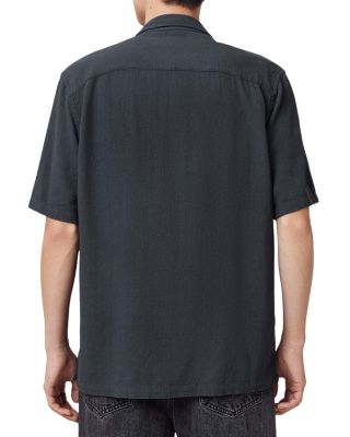 Cudi Relaxed Fit Short Sleeve Camp Shirt