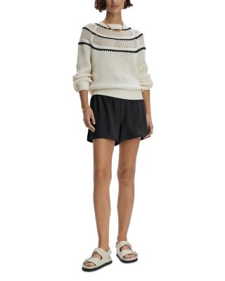 Padbury Pointelle Knit Sweater
