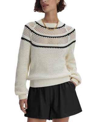 Padbury Pointelle Knit Sweater