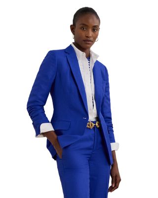 Ralph Lauren - Linen Blend Twill Blazer, Regular & Petite