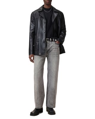 Lenny Wide Leg Jeans in Light Gray