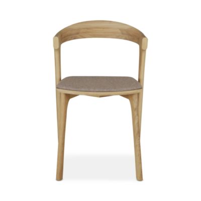 Bok Dining Chair, Oak with Warm Gray