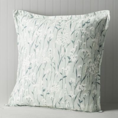 Field Flowers Sateen Euro Sham Set - Exclusive