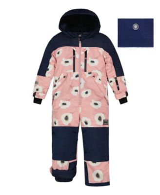 Deux par Deux - Girls' One Piece Technical Snowsuit - Little Kid, Big Kid