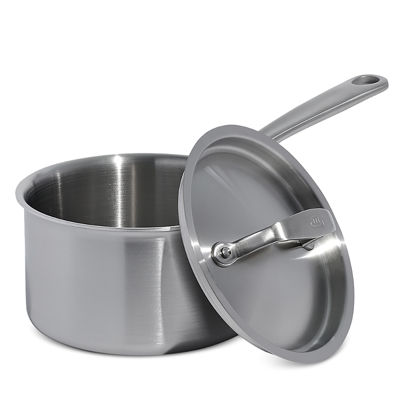 Made In 5 Ply Stainless Steel 2 Qt. Saucepan And Lid In Stainless