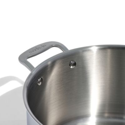 5 Ply Stainless Clad 12 Qt. Stockpot and Lid