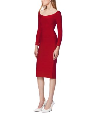 Icon Scoop Neck Midi Dress