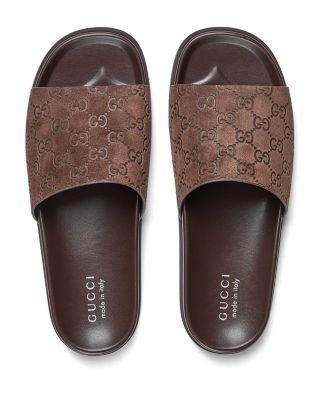 Men's Luxury Suede GG Sandals