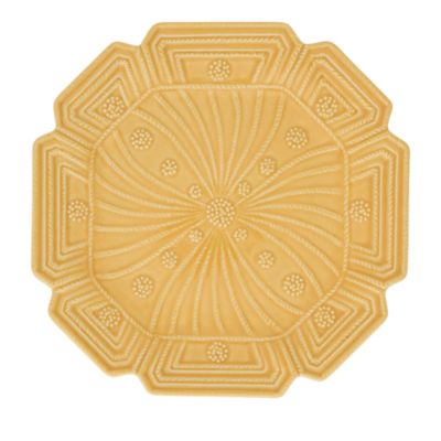 Jardins Du Monde Assorted Dessert/Salad Plates, Set of 4