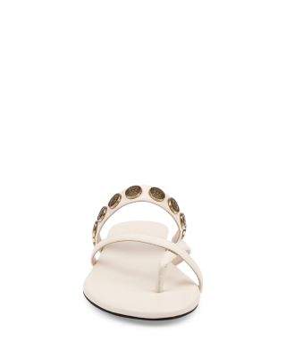 L'AGENCE Women's Hanna Embellished Sandals