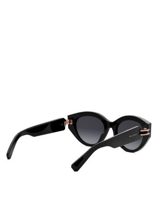 B.Zero1 Oval Sunglasses, 53mm