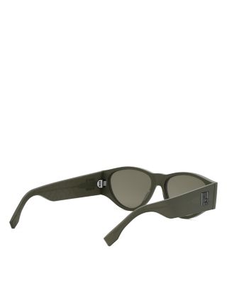FF Squared Oval Sunglasses, 55mm