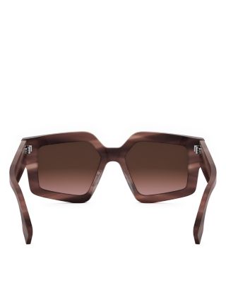 Roma Square Sunglasses, 52mm