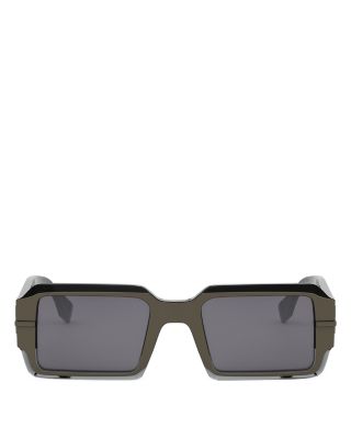 Fendigraphy Geometric Sunglasses, 52mm