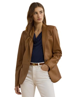 Leather Blazer