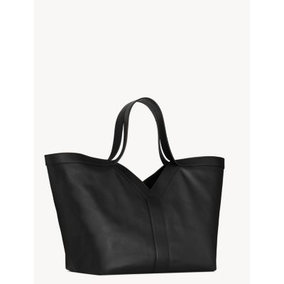Y Tote Bag in Leather