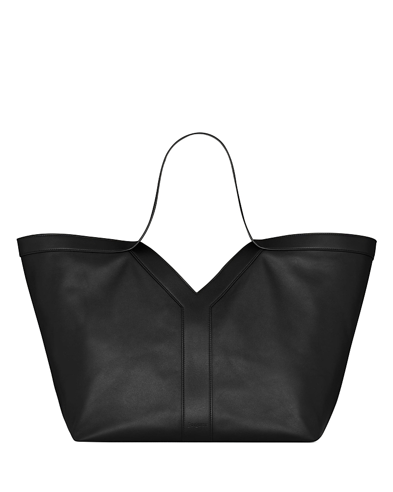 Saint Laurent Y Tote Bag in Leather