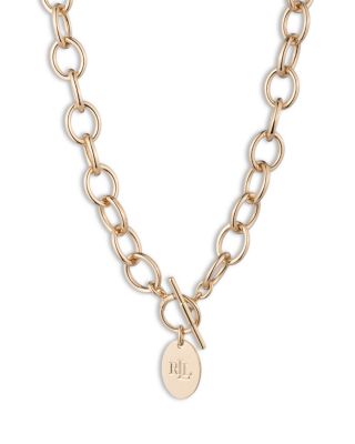 Link Collar Necklace, 17"