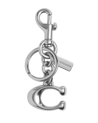 Solid C Keychain Bag Charm