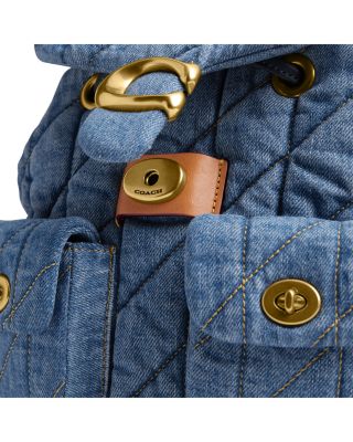 Tabby Backpack with Quilting