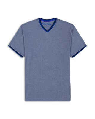Holton Textured V Neck Tee
