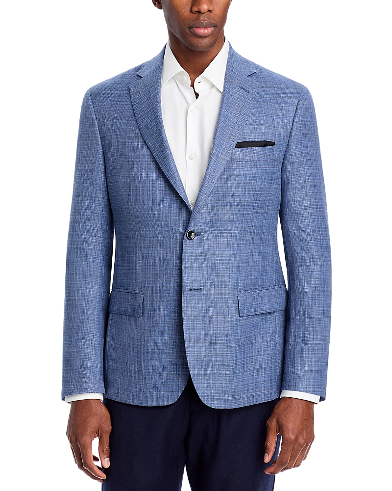 The Men's Store at Bloomingdale's Melange Basketweave Regular Fit Sport Coat - Exclusive