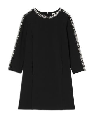 Sega Embellished Sleeve Mini Dress