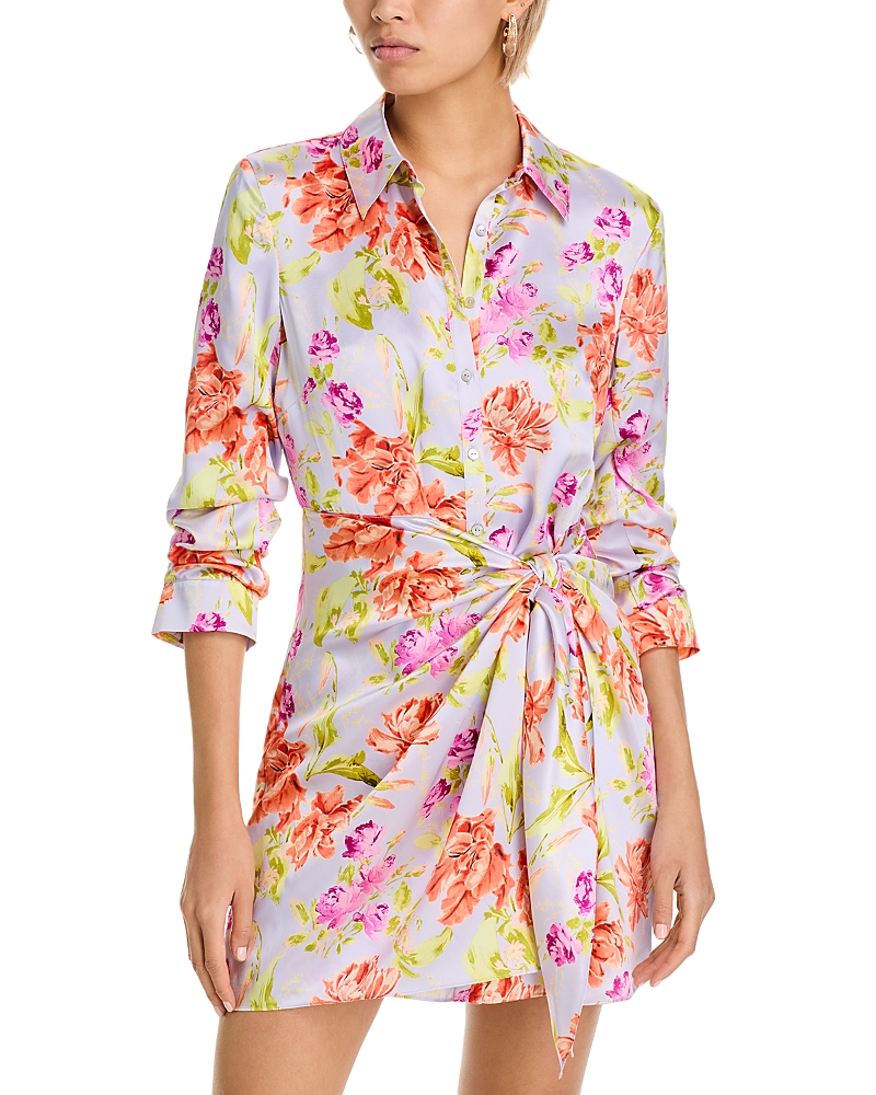 Cinq a Sept Midnight Tulips Mini Dress