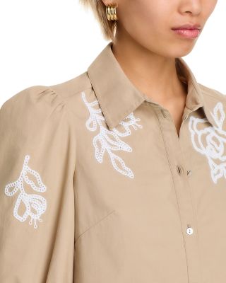 Trailing Peonies Tilda Blouse 