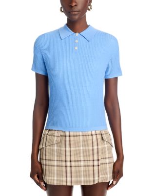 Cashmere Polo Sweater
