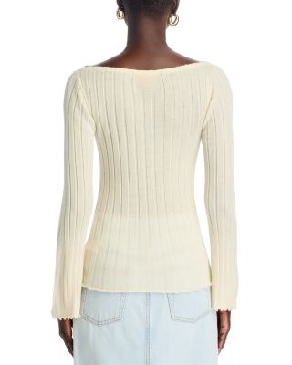 Cashmere Ribbed Sweater
