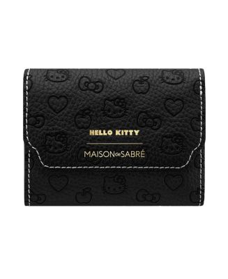 MAISON de SABRÉ Hello Kitty Leather Trifold Wallet | Bloomingdale's
