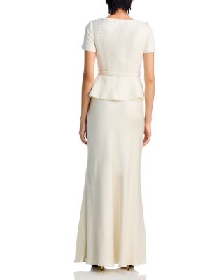 Boucle Tailored Gown