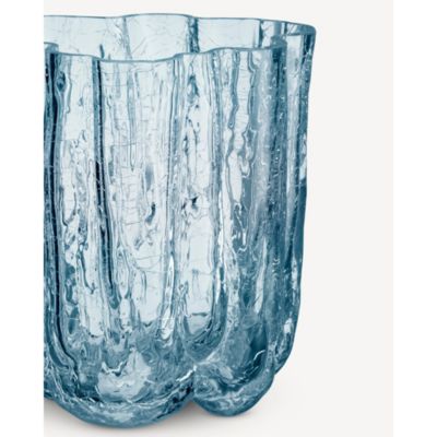 Circular Crackle Vase, Small 