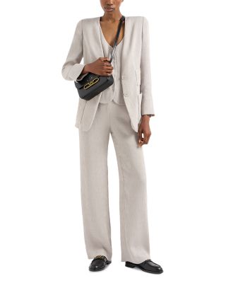 Fluid Cannette Ribbed Trousers