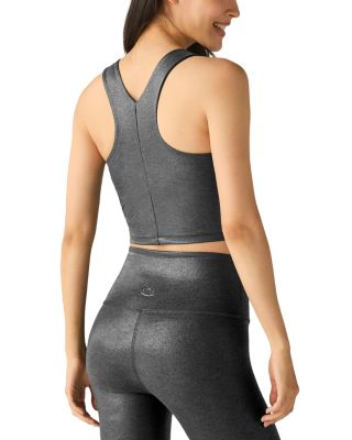 Heather Rib High Waisted Midi Legging