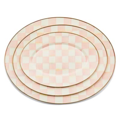 Rosy Check Large Oval Platter