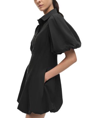 Cleo Balloon Pintuck Mini Dress  