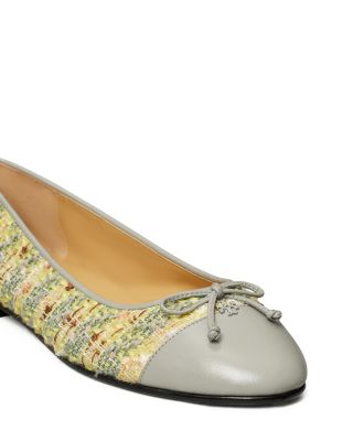 Women's Capped Toe Ballet Flats