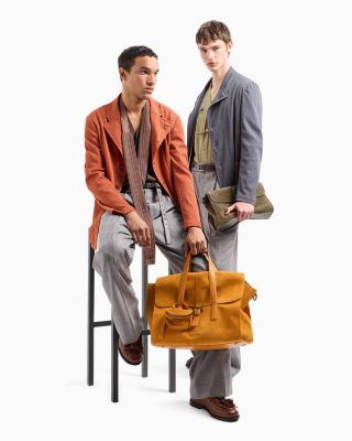 Regular Fit Asymmetric Cotton Blend Blazer 