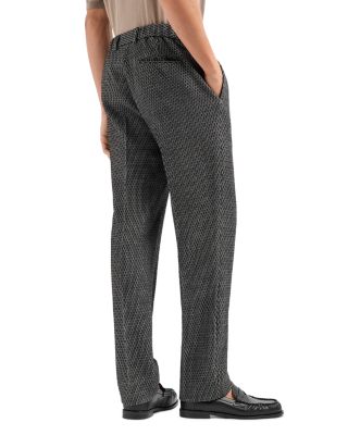 Textured Wool Trousers