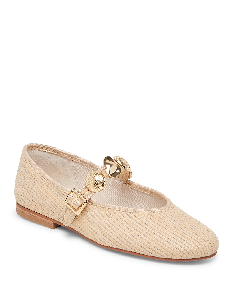 Dolce Vita Relan Mary Jane Flat In Light Natural
