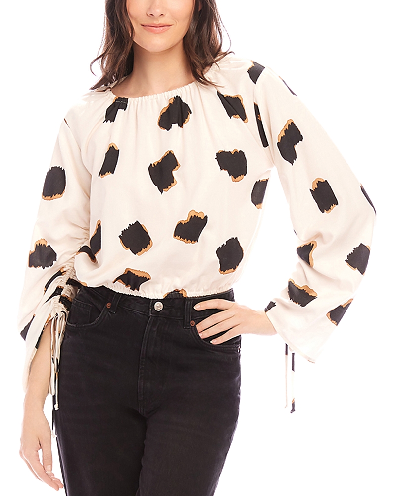 Shop Fifteen Twenty Serafina Top In Print