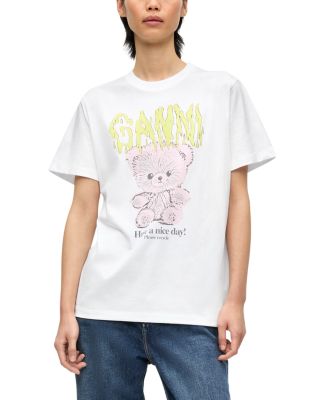 GANNI - Logo Tee