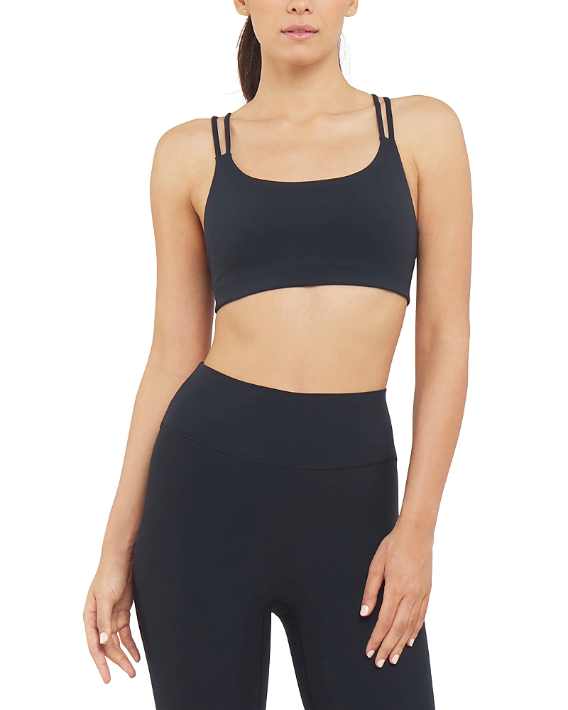 Spanx Be Zero Impact Bra In Very Black